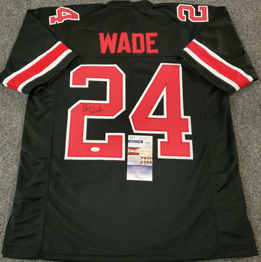 Ohio State Buckeyes Shaun Wade Autographed Signed Jersey Jsa Signature Debut Coa
