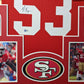 MVP Authentics Framed San Francisco 49Ers Navorro Bowman Autographed Signed Jersey Beckett Holo 405 sports jersey framing , jersey framing