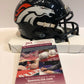 Noah Fant Autographed Signed Denver Broncos Mini Helmet Jsa Coa