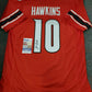 Louisville Cardinals Javian Hawkins Autographed Signed Jersey Jsa Coa