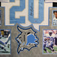 Suede Framed Detroit Lions Barry Sanders Autographed Signed Jersey Tristar Holo