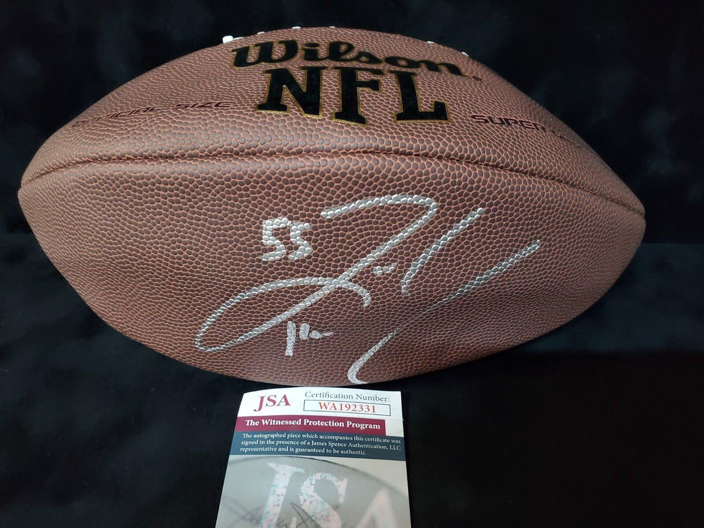 Dallas Cowboys Zach Thomas Autographed Signed Nfl Football Jsa Coa