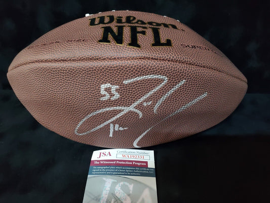 Dallas Cowboys Zach Thomas Autographed Signed Nfl Football Jsa Coa