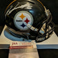 Pittsburgh Steelers Patrick Queen Autographed Speed Mini Helmet Jsa Coa