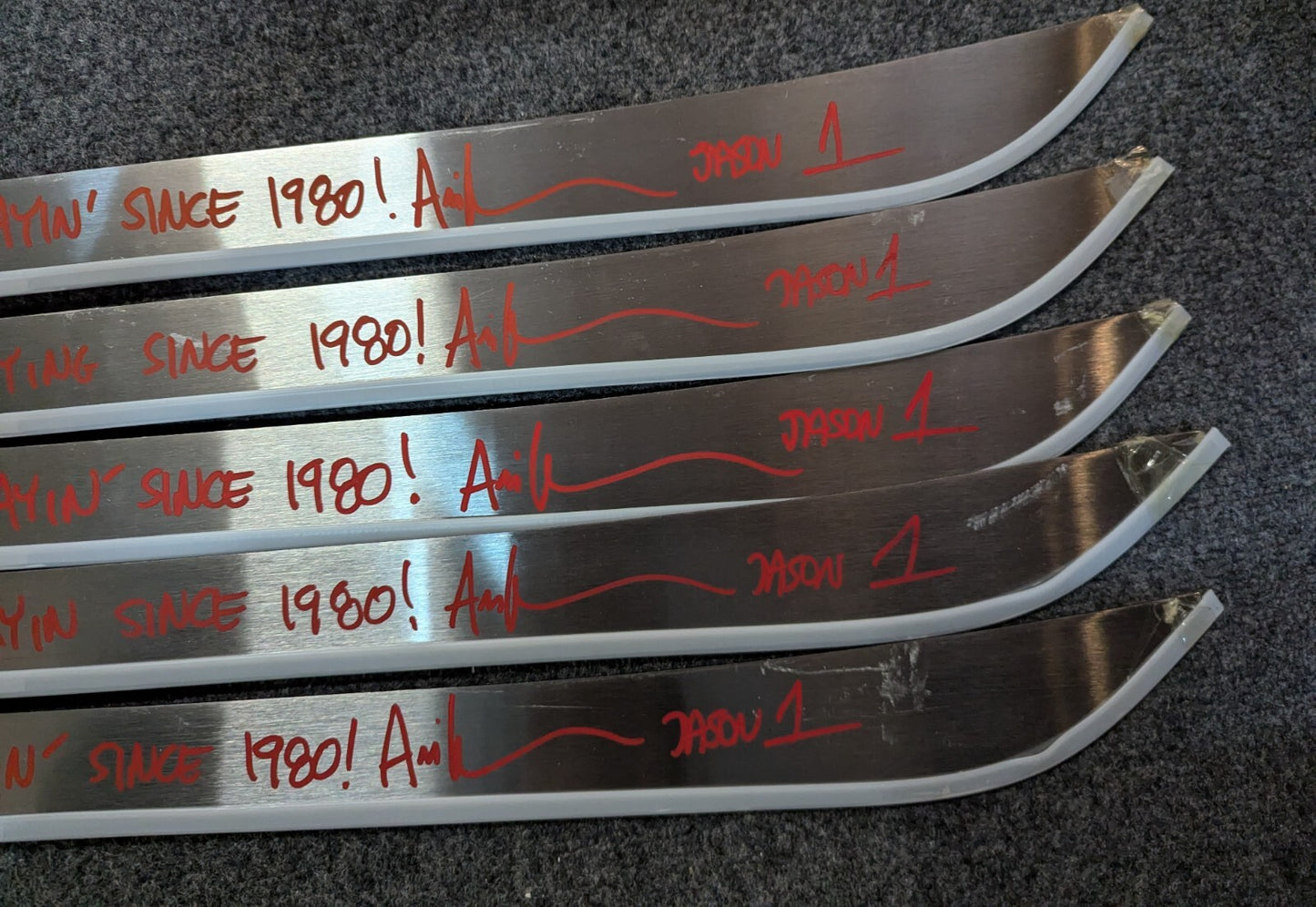 Ari Lehman Signed Inscribed Jason Voorhees Friday The 13Th Machete Jsa Coa