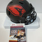 Arizona Cardinals Chase Edmonds Autographed Eclipse Mini Helmet Jsa Coa