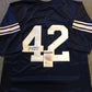 Penn State Lenny Moore Autographed Signed Insc Throwback Jersey Jsa Coa