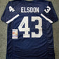 Penn State Tyler Elsdon Autographed Signed Jersey Jsa Coa