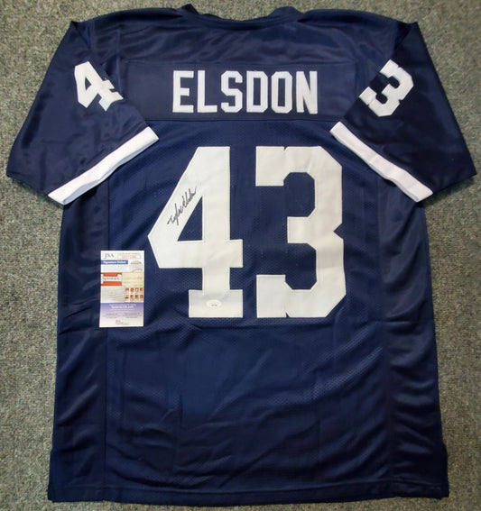 Penn State Tyler Elsdon Autographed Signed Jersey Jsa Coa