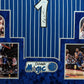 Framed In Suede Orlando Magic Penny Hardaway Autographed Signed Jersey Psa Coa