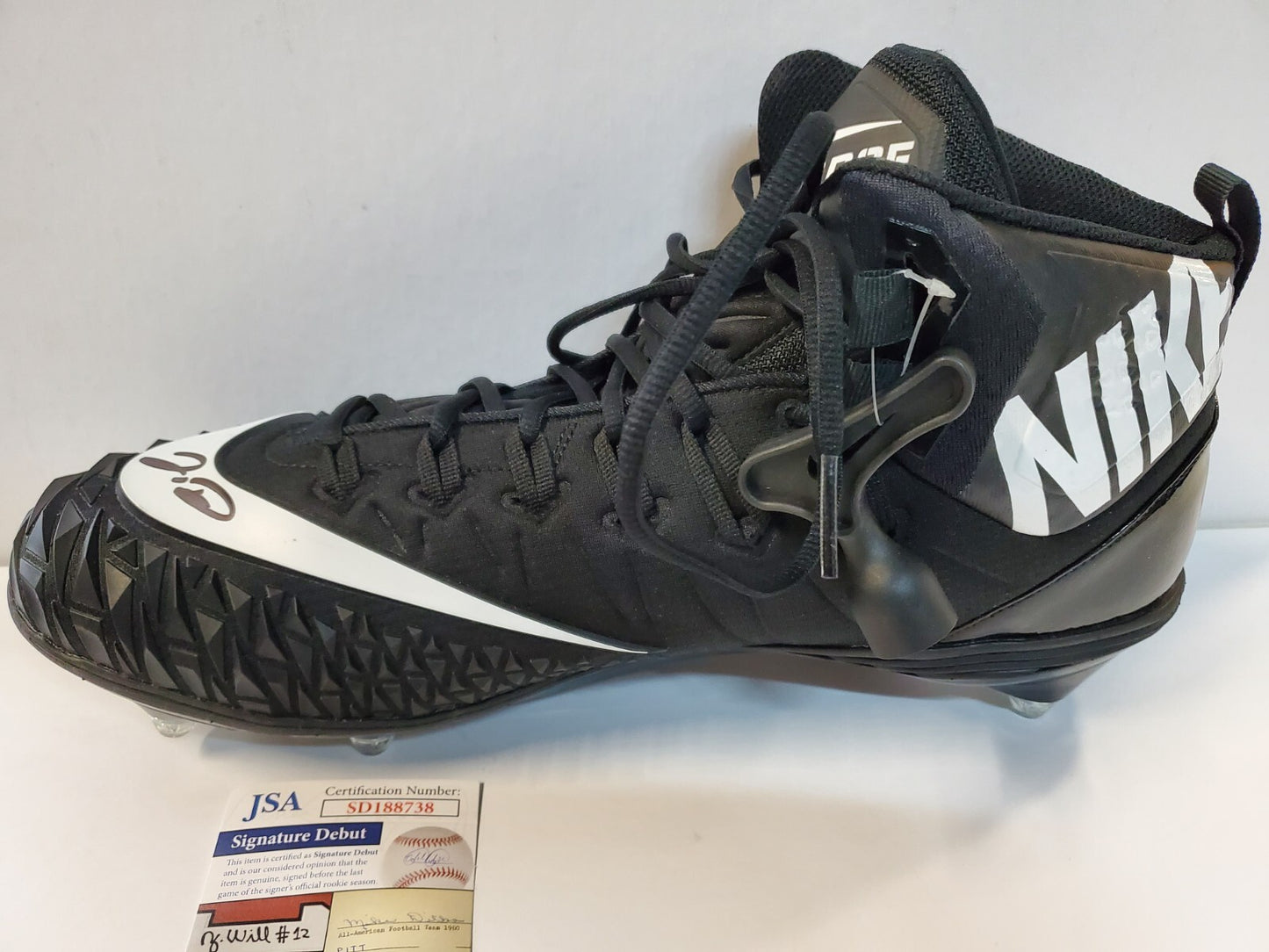 Philadelphia Eagles Jordan Davis Autographed Signed Cleat Jsa Coa