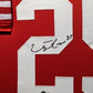 Framed San Francisco 49Ers Elijah Mitchell Autographed Jersey Beckett Holo