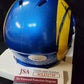 Los Angeles Rams Eric Weddle Signed Speed Mini Helmet Jsa Coa