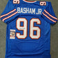 Buffalo Bills Carlos "Boogie" Basham Jr Autographed Signed Jersey Jsa Coa