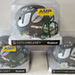 N.Y. Jets Zach Wilson Autographed Signed Amp Alternate Mini Helmet Beckett Holo