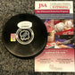 Mike Richter Autographed Signed N.Y. Rangers Logo Puck Jsa Coa