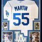 Framed Los Angeles Dodgers Russell Martin Jersey Display