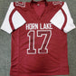 Horn Lake Eagles Nakobe Dean Autographed Signed Jersey Jsa Coa