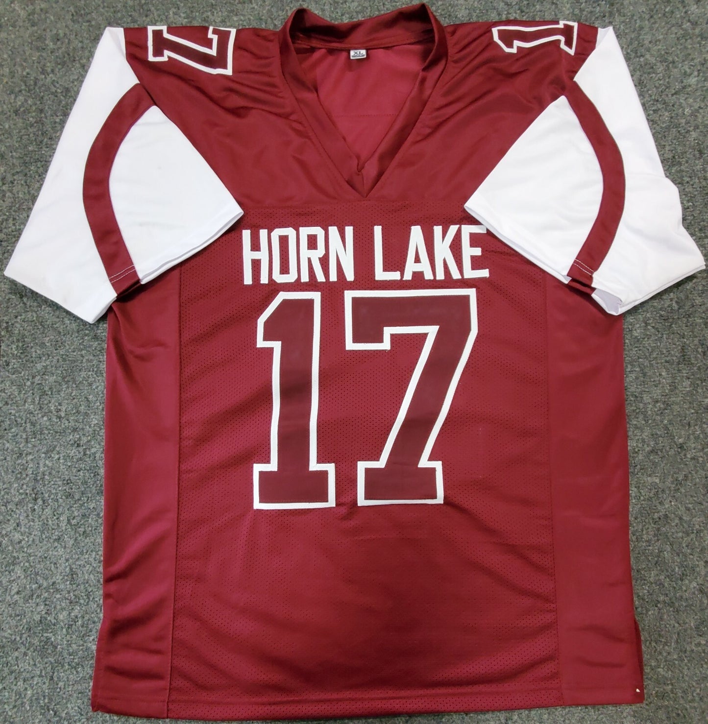 Horn Lake Eagles Nakobe Dean Autographed Signed Jersey Jsa Coa