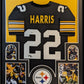 Framed Pittsburgh Steelers Najee Harris Autographed Signed Jersey Beckett Coa