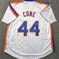 New York Mets David Cone Autographed Signed Jersey Beckett Holo