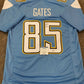 L.A. Chargers Antonio Gates Autographed Signed Jersey Beckett Coa
