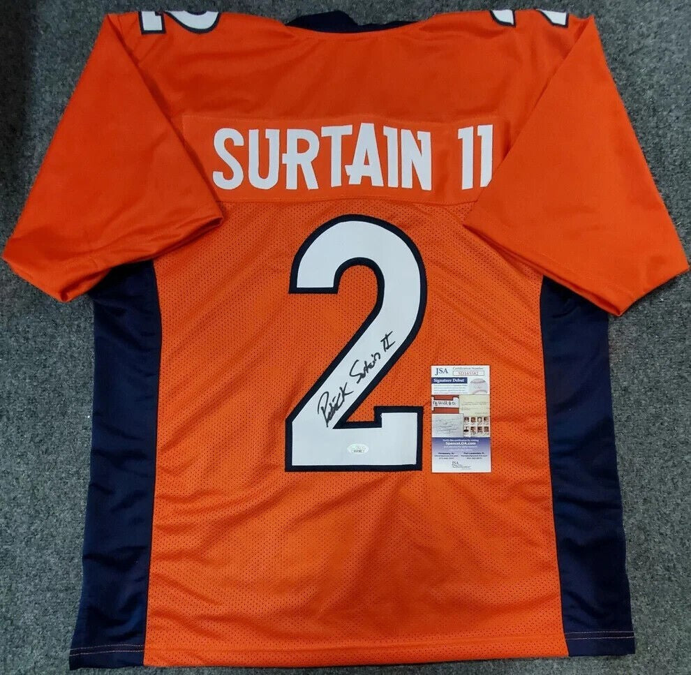 Denver Broncos Patrick Surtain Ii Autographed Signed Jersey Jsa  Coa