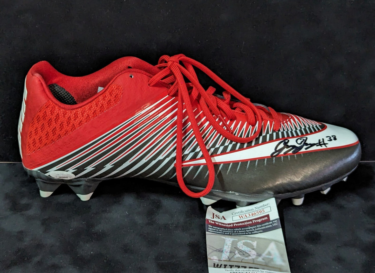 Kansas City Chiefs L'jarius Sneed Autographed Signed Cleat Jsa Coa
