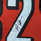 Framed Cincinnati Bengals Rudi Johnson Autographed Jersey Jsa Coa