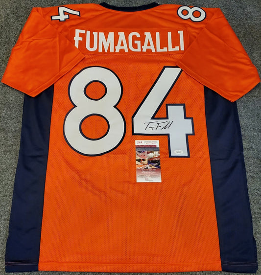 Troy Fumagalli Autographed Signed Denver Broncos Jersey Jsa Coa