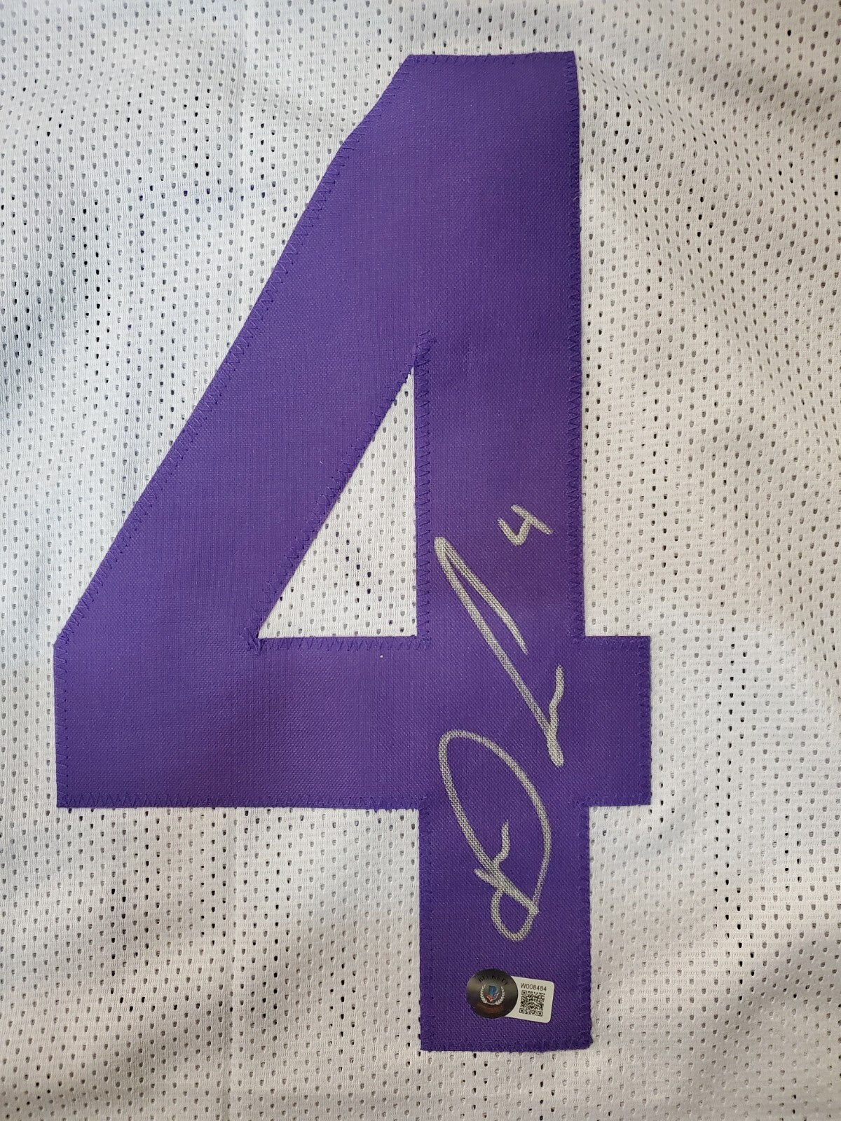 Dalvin Cook Minnesota Vikings Autographed Signed Jersey Beckett Holo
