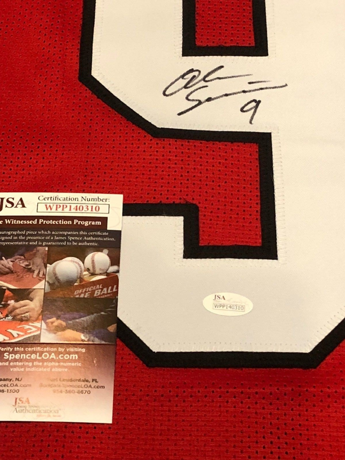 Georgia Bulldogs Alec Ogletree Autographed Signed Jersey Jsa Coa