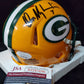 Don Majkowski Autographed Green Bay Packers Speed Mini Helmet Jsa Coa