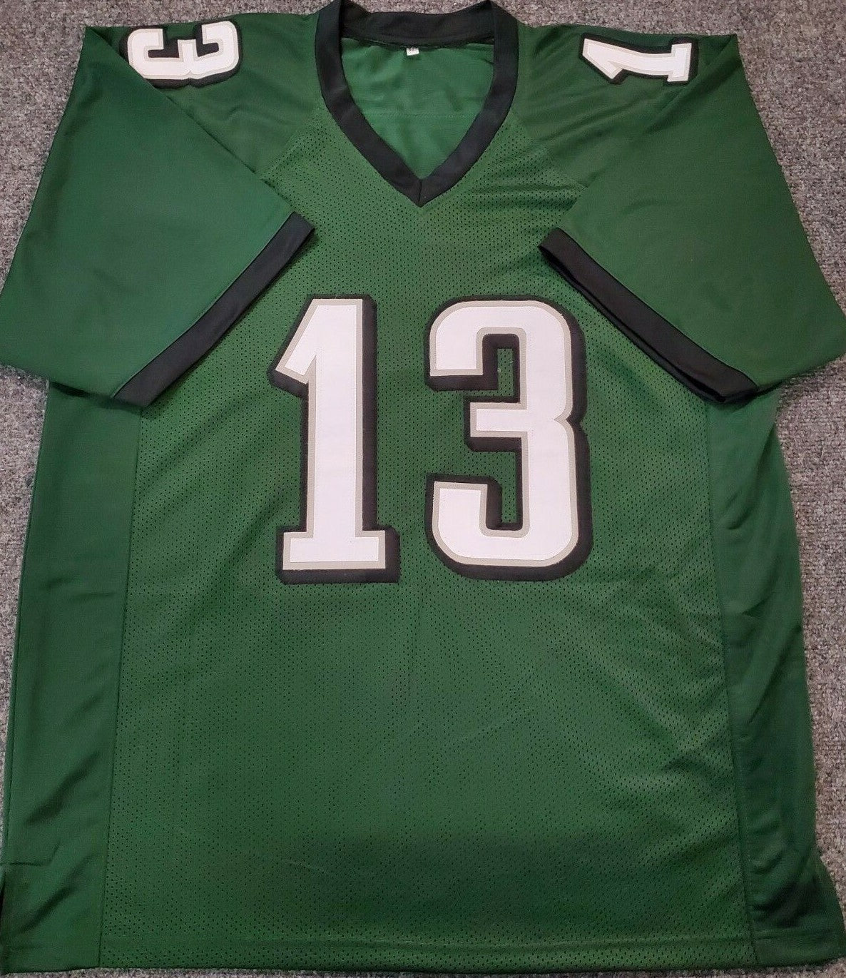 Philadelphia Eagles Travis Fulgham Autographed Inscribed Jersey Jsa Coa
