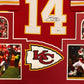 Framed Kansas City Chiefs Sammy Watkins Autographed Signed Jersey Beckett Coa