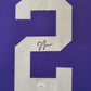 MVP Authentics Framed Lsu Tigers Justin Jefferson Autographed Signed Jersey Jsa Coa 765 sports jersey framing , jersey framing