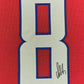 Framed Suede Alex Ovechkin Washington Capitals Autographed Signed Jersey Jsa Coa