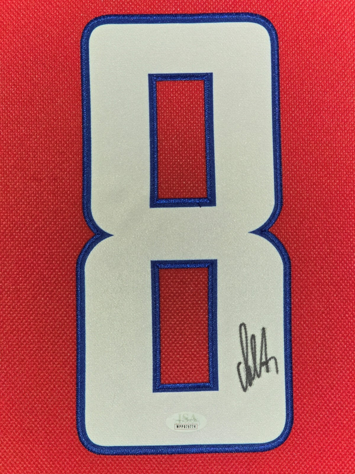 Framed Suede Alex Ovechkin Washington Capitals Autographed Signed Jersey Jsa Coa