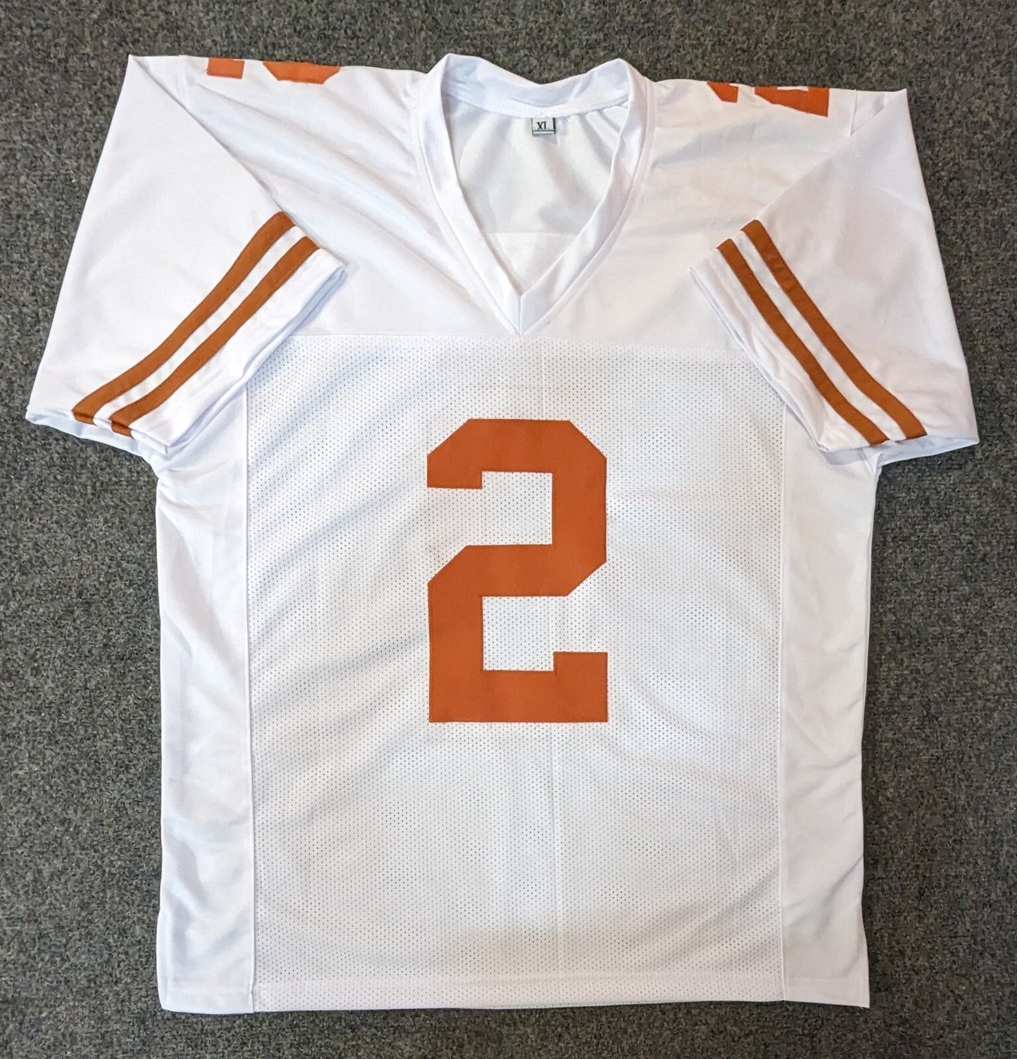 Texas Longhorns Roschon Johnson Signed Autographed Jersey Beckett Holo
