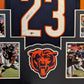 Framed Chicago Bears Roschon Johnson Autographed Signed Jersey Beckett Holo