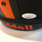 Greg Rousseau Signed Inscr Miami Hurricanes Full Size Eclipse Rep Helmet Jsa Coa