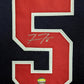 Framed Atlanta Braves Freddie Freeman Autographed Signed Jersey Lojo Sports Holo