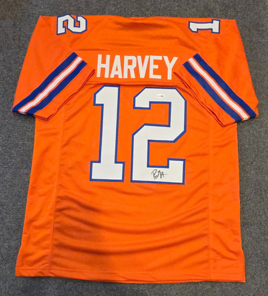 Denver Broncos Rj Harvey Autographed Signed Jersey Jsa Coa