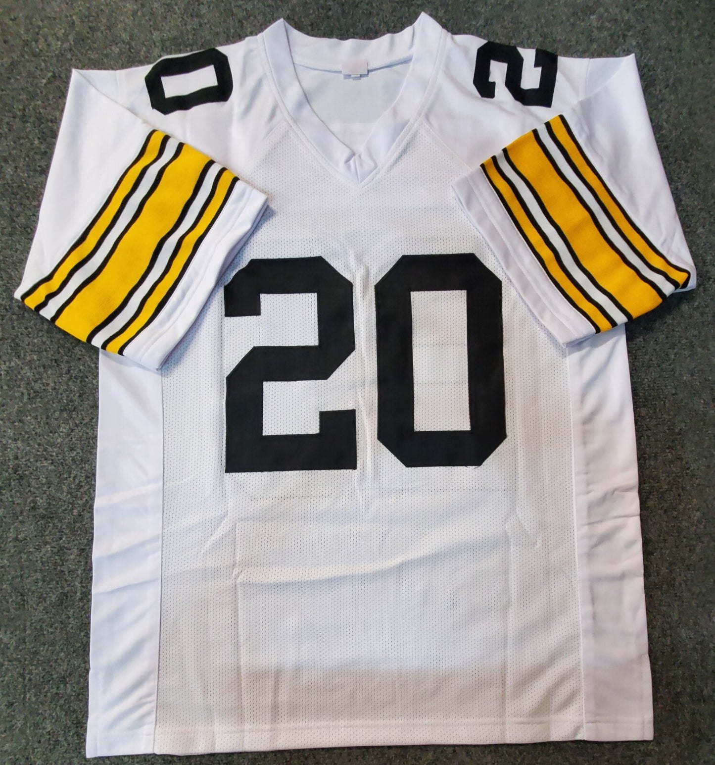 Pittsburgh Steelers Rocky Bleier Autographed Signed Incscribed Jersey Jsa Coa