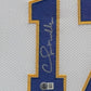 Framed Golden State Warriors Chris Mullin Autographed Signed Jersey Bas Coa