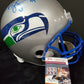 Seattle Seahawks Bobby Engram Autographed Full Size T/B Replica Helmet Jsa Coa