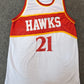 Atlanta Hawks Dominique Wilkins Autographed Signed Jersey Jsa Coa
