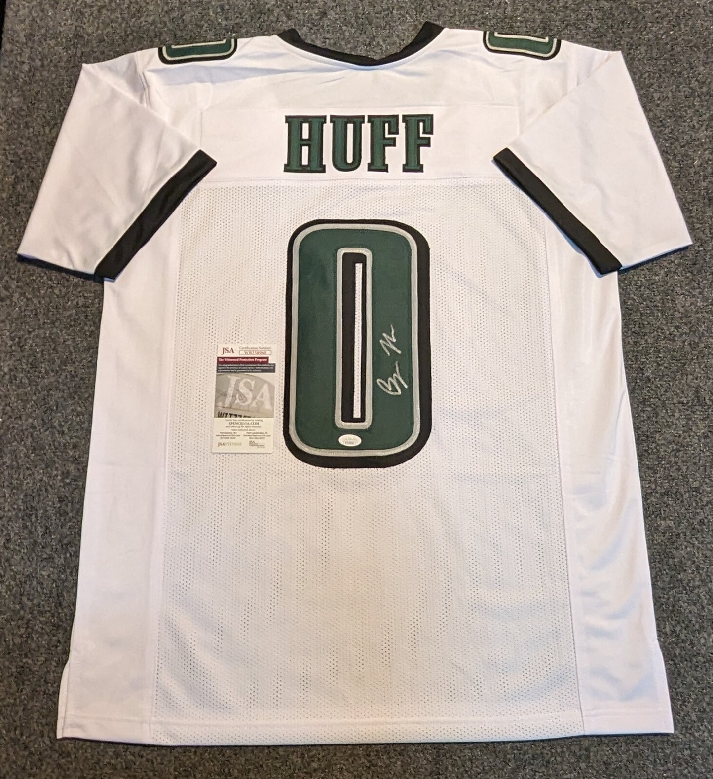 Philadelphia Eagles Bryce Huff Autographed Signed Jersey Jsa Coa