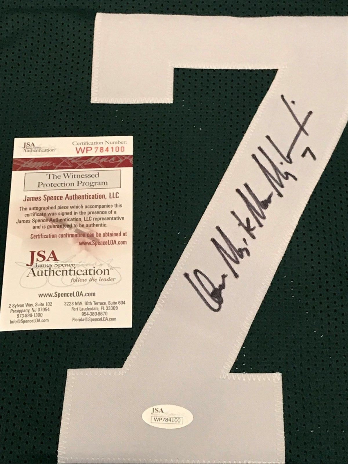 Don Majkowksi Autographed Signed Inscribed G.B. Packers Jersey Jsa  Coa