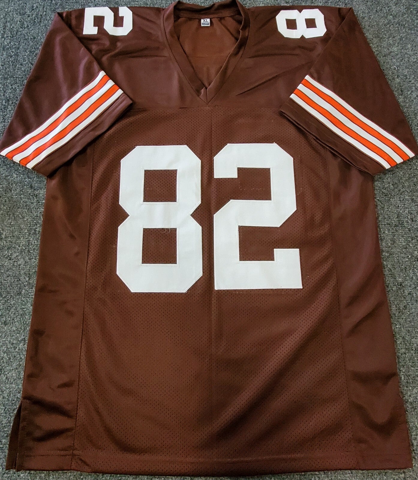 Cleveland Browns Ozzie Newsome Autographed Signed Jersey Beckett Holo